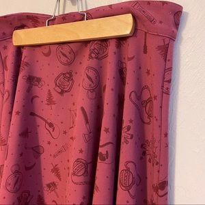 RockSteady Camping Print Skirt